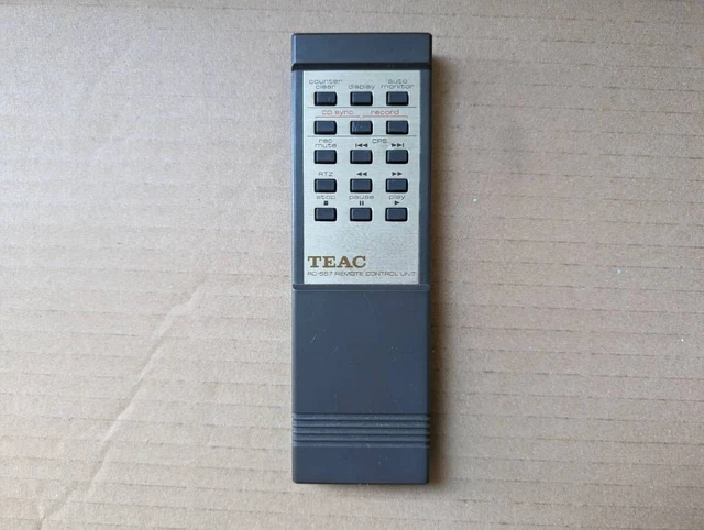 REMOTE CONTROL RC-557 for TEAC V-8030S/V-6030S cassette deck used