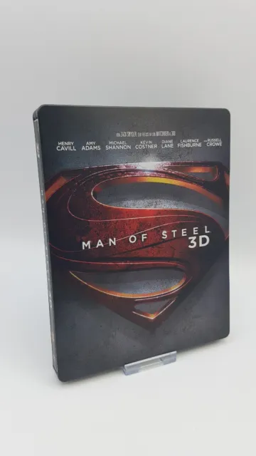 MAN OF STEEL 3D Blu-Ray Steelbook aus Sammlung DC Superman JUSTICE LEAGUE