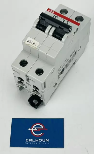 ABB S202 D6 Circuit Breaker 6A 277V 50/60Hz 2-Pole *WARRANTY*