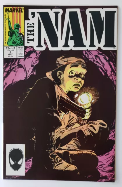 The 'Nam #8 - (Jul 1987, Marvel) First Appearance of Tunnel Rat, Michael Golden.