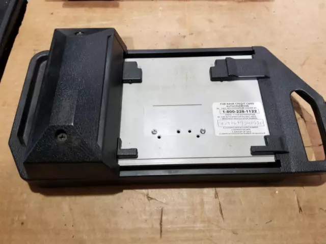 DataCard Vintage Bratizan Addressograph Manual Credit Card Machine - Used