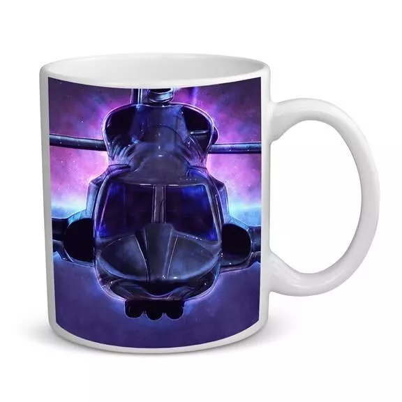 Airwolf BB1 TV Series Helicopter Coffee Tea Cup Mug