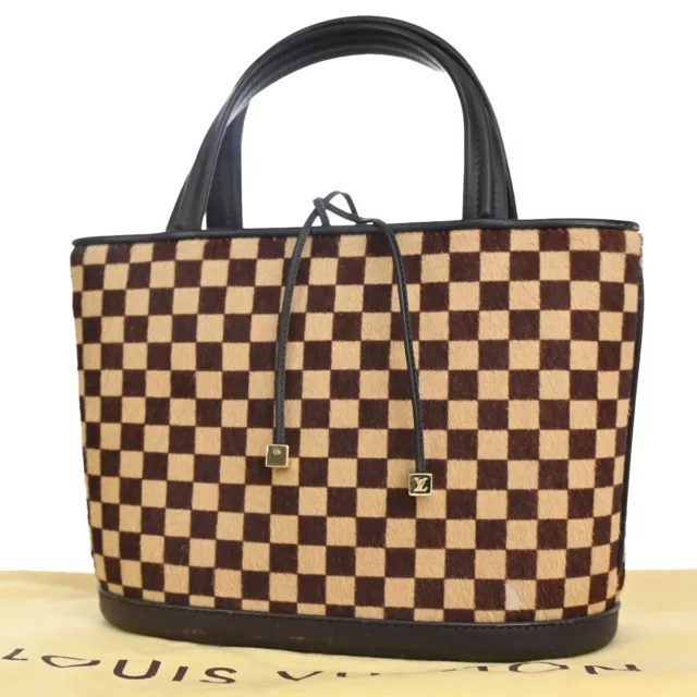 Louis Vuitton Monogram Montorui PM Handbag Brown P13312 – NUIR VINTAGE