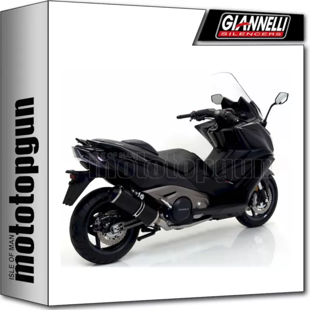 Giannelli Silencer Open Ipersport Black Kymco Ak 550 2020 20