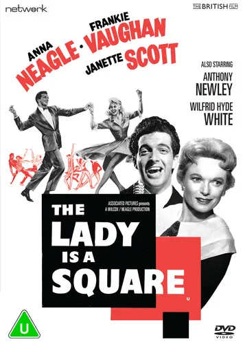 The Lady Is a Square DVD (2021) Frankie Vaughan, Wilcox (DIR) cert U ***NEW***