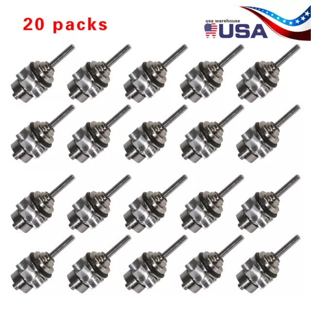 20X Dental Cartridge Turbine Rotor for 2/4H NSK PANA MAX High Speed Handpiece