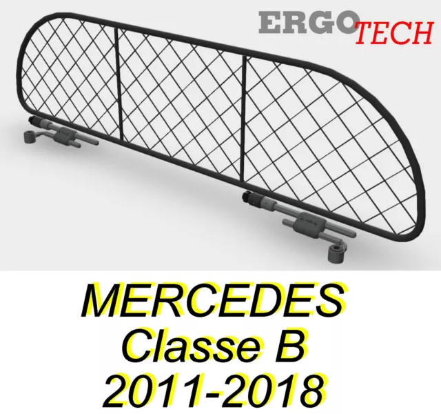 Divisorio Griglia Rete Divisoria per Mercedes Classe B 2011-2018 Trasporto cani.