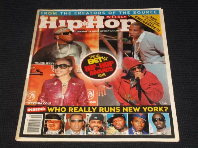 Hip Hop Weekly Magazine Volume 1 Issue 3 - Bet Hip Hop Awards Cover - E 707