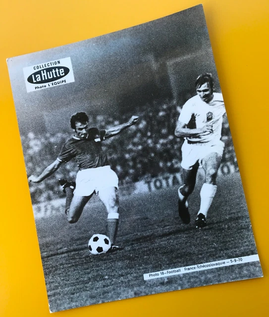 Photo Argentique Originale - France Vs Tchécoslovaquie (3-0, 05/09/1970, Nice) - Gondet