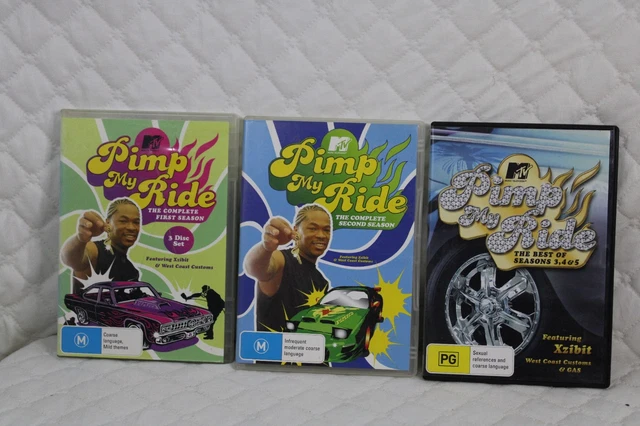 PIMP MY RIDE: The Complete First Season (DVD, 2004) 3 Disc Set