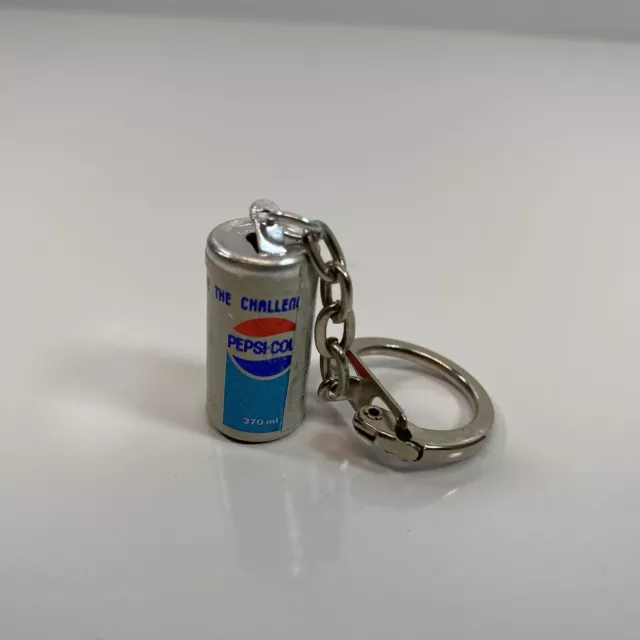 Vintage Pepsi USA Key Chain Mini Can Miniature Can Keychain NOS