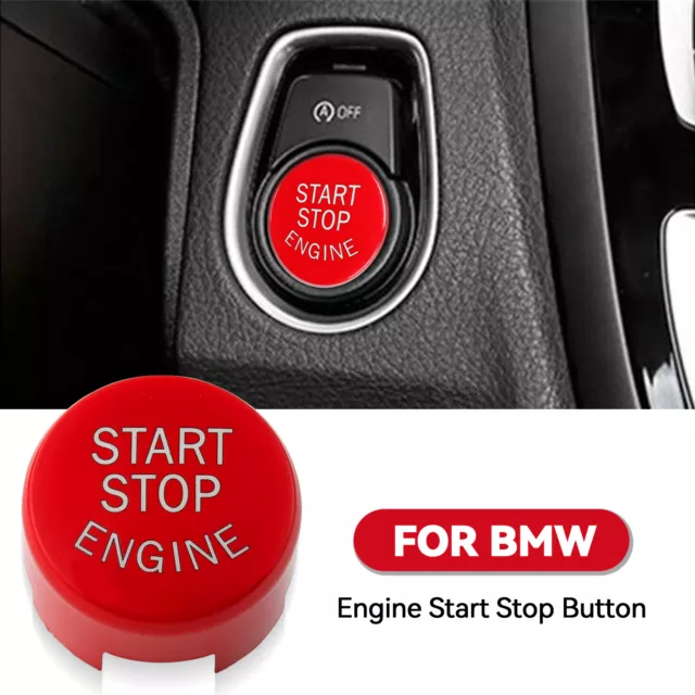 Start Stop Engine Knopf für BMW F20 F21 F22 F23 F30 F31 F32 F33 F34 F36 F48  rot