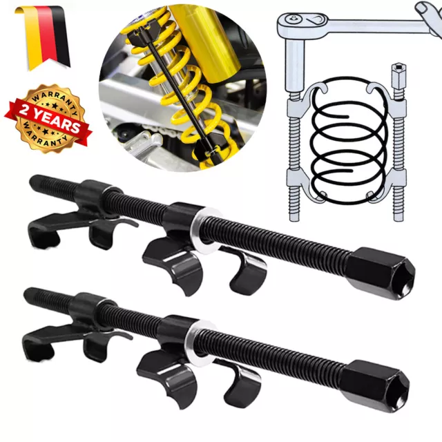 380mm Federspanner 2tlg Set Tuning Tieferlegung Universal KFZ Montagespanner DHL