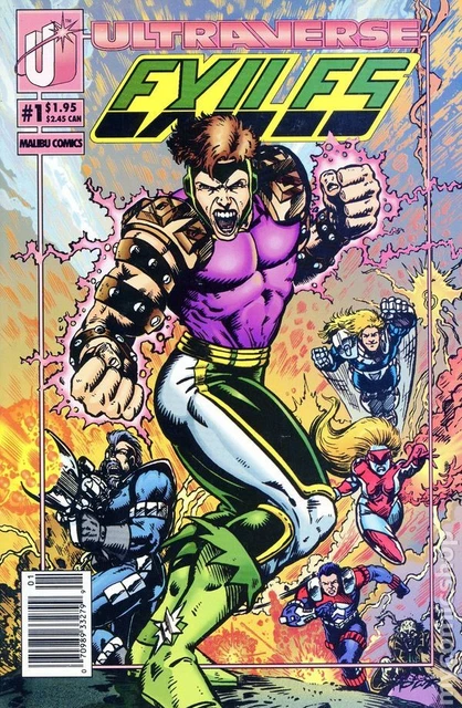 Exiles 1A VF 1993 Stock Image