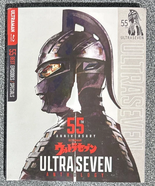 ULTRASEVEN 55TH ANNIVERSARY Anthology Blu Ray US Import Region A NEW