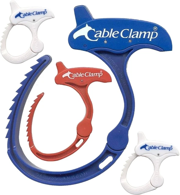 CableClamp HI 4013 All-Purpose Cable Clamps - 3 Small, 1 Medium