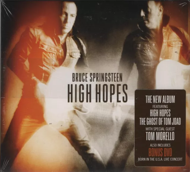 Bruce Springsteen - High Hopes / Digipack Cd + Dvd / Neuf Sous Blister D'origine