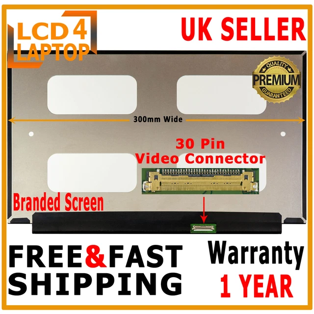 Ersatz für M133NVFC R5 R7 13,3" LED LCD Bildschirm FHD Non-Touch Display Panel