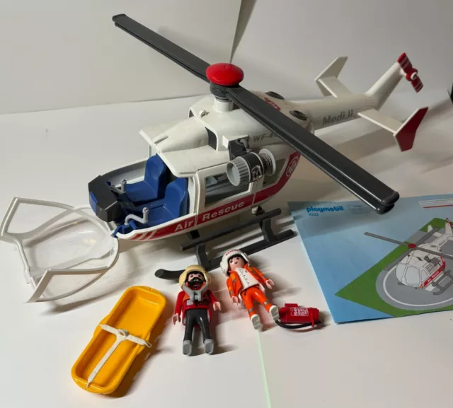 PLAYMOBIL AIR RESCUE helicopter 4222 2.99 PicClick UK