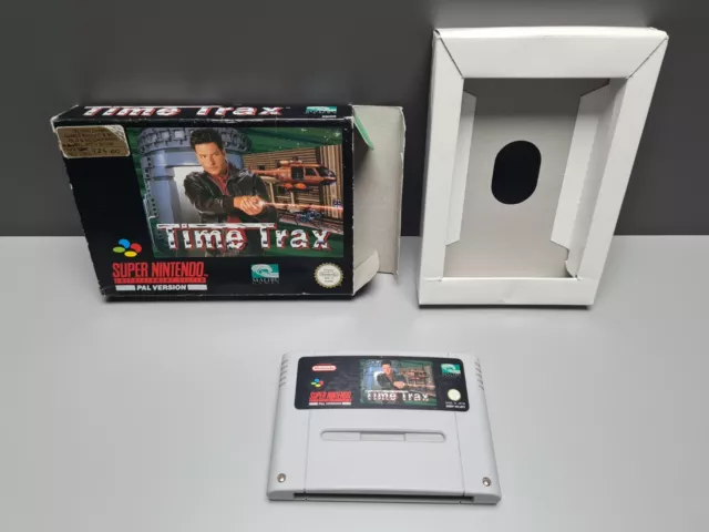 Time Trax - Super Nintendo - Snes - Pal Ukv - Ovp + Cartridge - No Manual! Rar