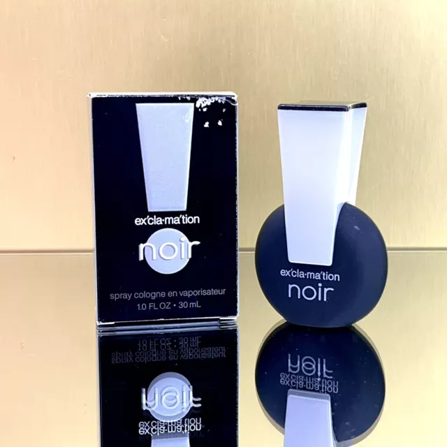 EXCLAMATION NOIR by COTY Women Cologne Spray 1.0oz-30ml RARE-VINTAGE (BK41 EXCLAMATION NOIR by COTY Women Cologne Spray 1.0oz-30ml RARE-VINTAGE (BK41