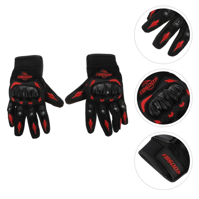 Ridding Gloves M Pvc Fitness Full Fingers Warm Motorcycle for Men