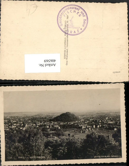 406569,Graz Totale vom Rainerkogel