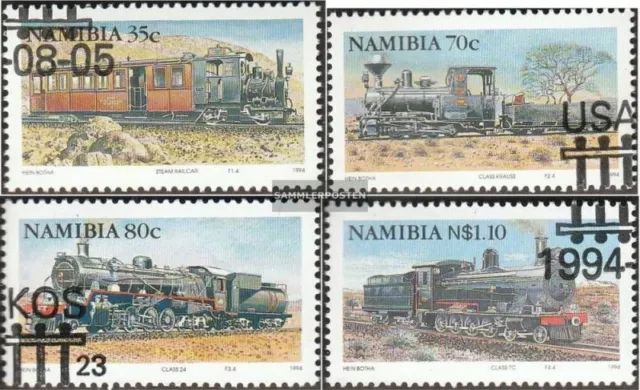 Namibia 780-783 (kompl.Ausg.) gestempelt 1994 Züge