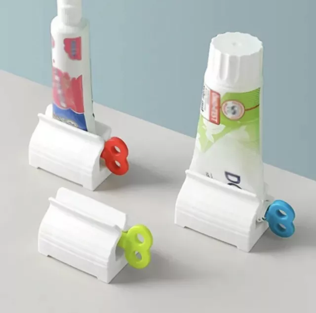 Soporte Exprimidor Dispensador de pasta de dientes dental Tubo rodante