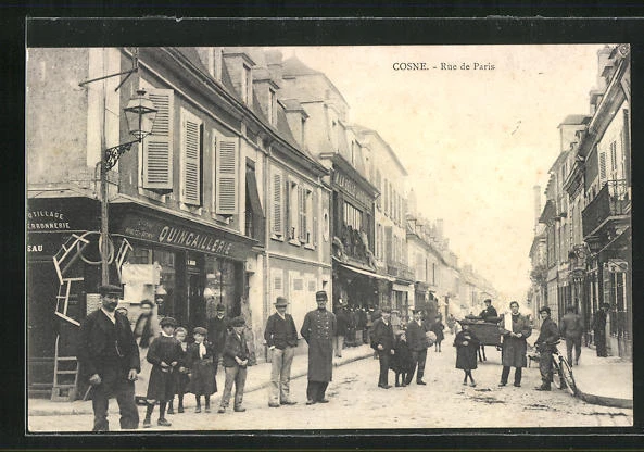 CPA Cosne, Rue de Paris