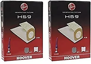 Lot de 2 boîtes de 5 sacs H59 pour aspirateurs Athyss Junior  Hoover 1NF8690303