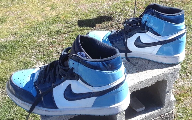 Air Jordan 1 UNC Patent Blue Chill size 13 Mens CD0461-401 Air Jordan 1 UNC Patent Blue Chill size 13 Mens CD0461-401