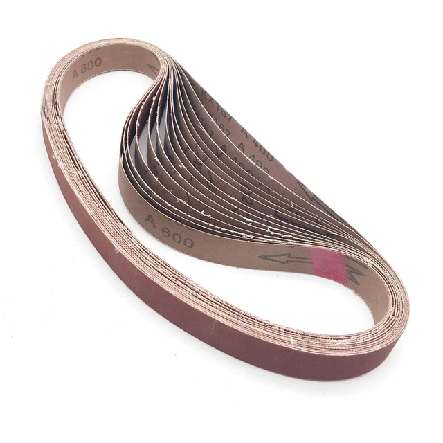 1-Inch x 30-Inch Sanderpaper, Aluminum Oxide Sanding Belt Assortment,2 Each