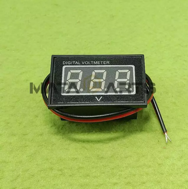 Digital Voltage Meter  Gauge 36v or 48v Volt Car 15V-120V #E2