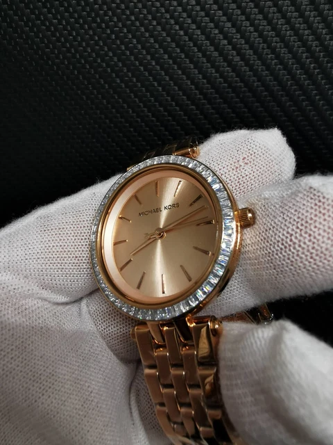 New Old Stock Michael Kors Darci Mk3366 Rose Gold Quartz Women Watch
