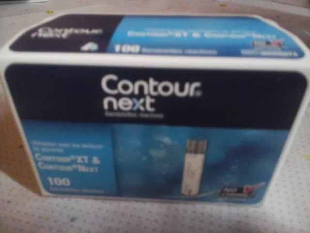 Contour Next: 100 Test Strips, new and original