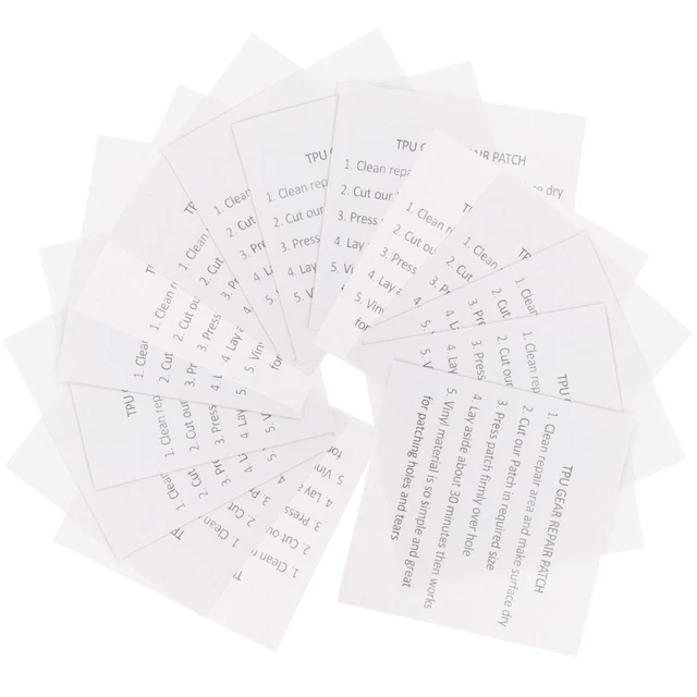 25 pz foglio di riparazione patch robusto prodotto gonfiabile Tpu