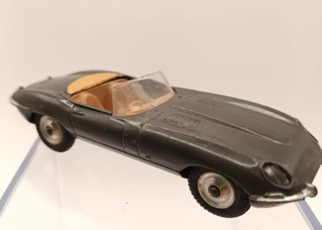 Corgi Toys  No. 307 Jaguar E Type   - Metallic Grey