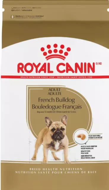 Royal Canin Breed Health Nutrition French Bulldog Adult Dry Dog Food - 17LB