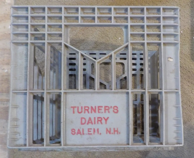VINTAGE TURNER'S DAIRY Milk Crate Salem, New Hampshire 24.99 PicClick