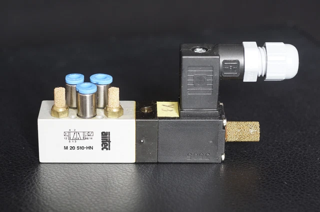 Shako BM520-02-D Pneumatik Ventil 24 VDC, 5/2 Wegeventil 24V