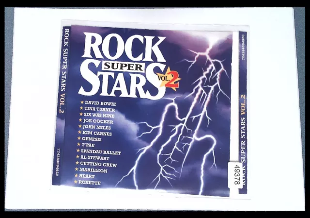 VARIOUS: Rock Super Stars Vol. 2    > VG+ (CD)