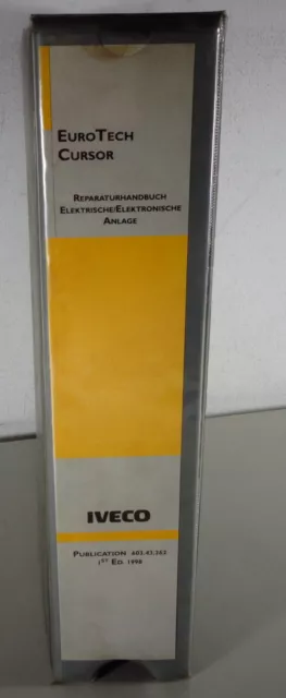Manuale Officina Elettrico Impianto Iveco Eurotech Cursor Stand 1998