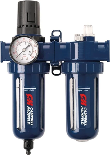 Filter Regulator and Lubricator – 3 in 1 FRL Unit - 3/8" NPT –150 PSI，PA208103AV