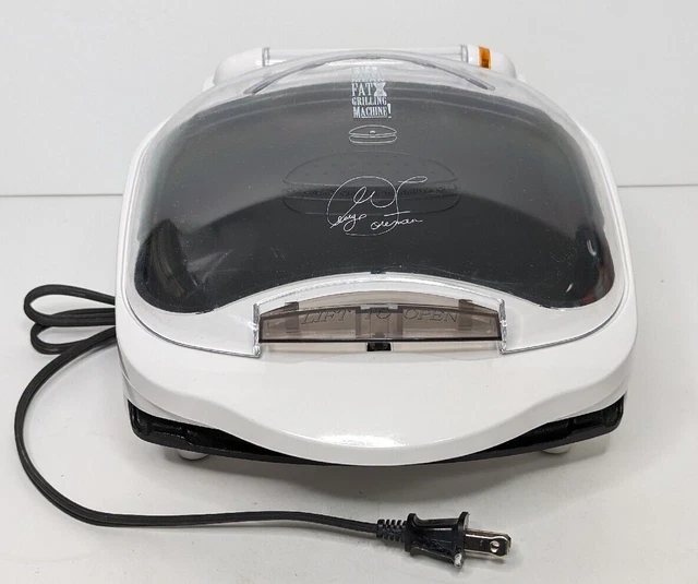 George Foreman Grilling Machine Champ Grill with Bun Warmer GR10 ABW