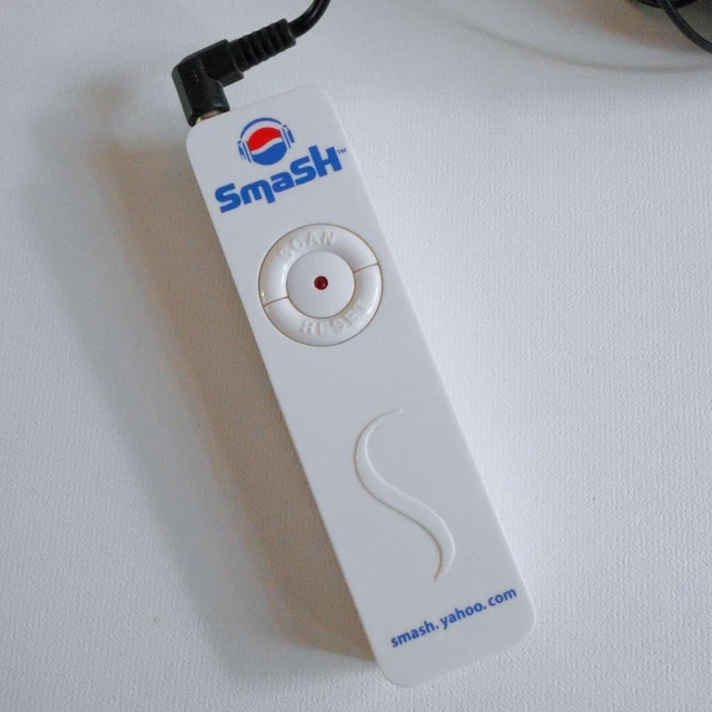 Pepsi Smash Scanster Promo FM Radio With Headphones 1990s