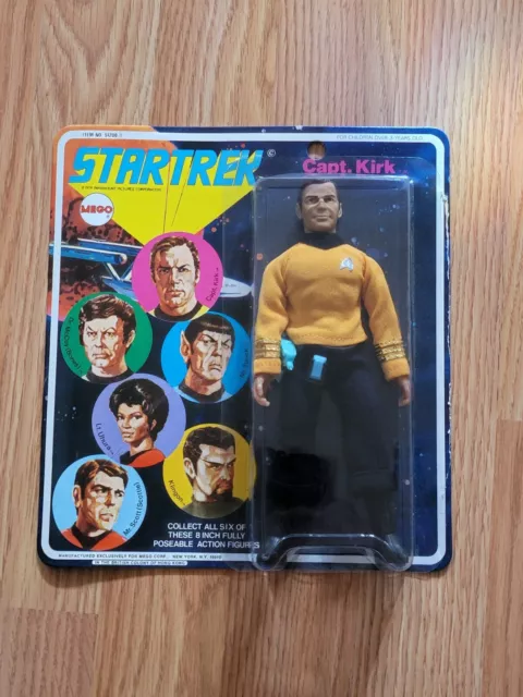 1974 MEGO Star Trek Captain Kirk 8-inch action figure