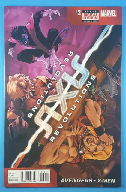 AXIS REVOLUTIONS #2 Avengers X-Men Marvel Comics 2014 Sabretooth vs Nightcrawler