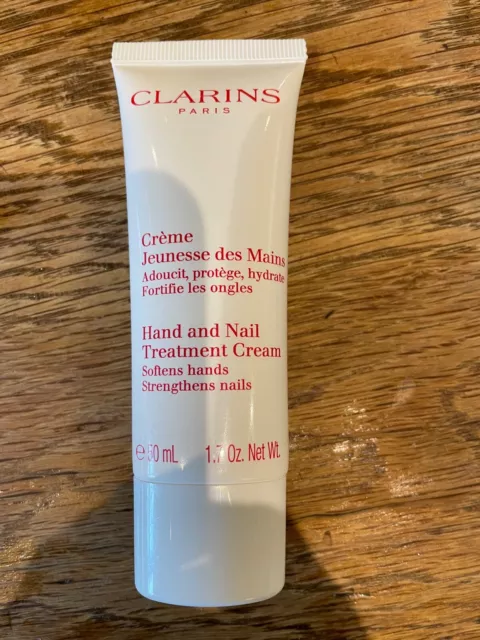 Totalmente Nuevo SELLADO - CLARINES - Crema de Tratamiento de Manos y Uñas - 50 ml