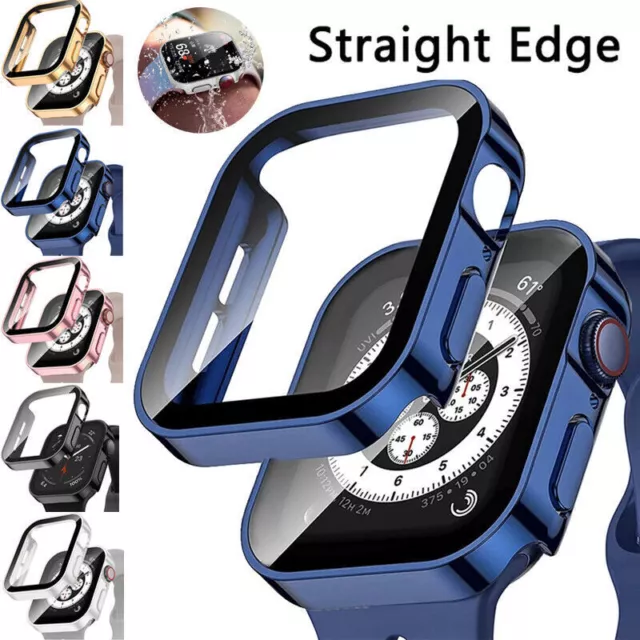 Hülle Für Apple Watch Ultra 49mm 8 7 6 5 4 SE 40 41mm 44 45mm Case Schutz Bumper